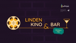 Filmrolle und ein GetrÃ¤nk | Text Linden Kino und Bar | Eintritt frei